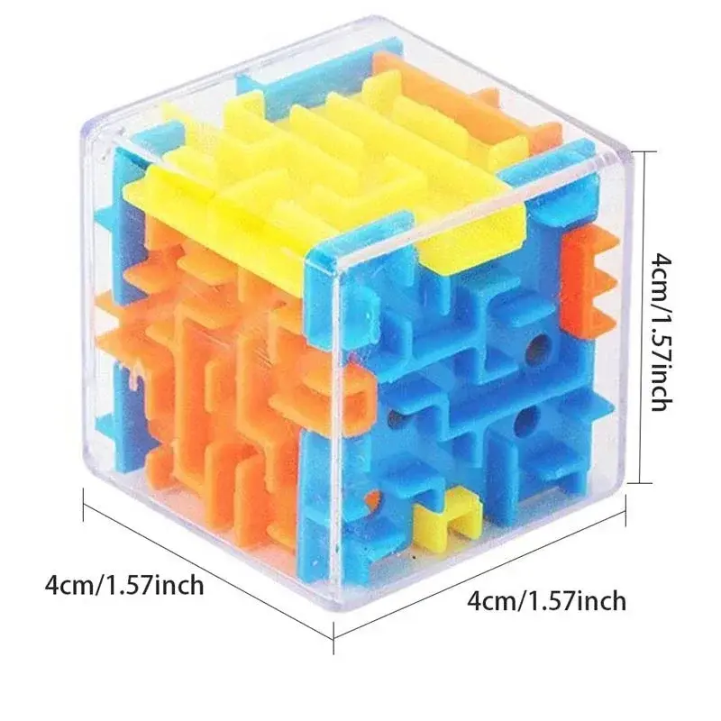 3D Mê Cung Khối 6 2 Mặt Trong Suốt Xếp Hình Tốc Độ Khối Lập Phương Cán Magic Hình Khối Mê Cung Đồ Chơi Dành Cho Trẻ Em Căng Thẳng trò Chơi Giảm Đồ Chơi