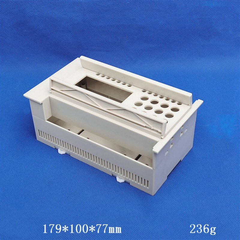 Caja de salida de microcontrol, caja de conexiones de plástico ABS de 179x100x77mm, controlador Diy, caja de PC, LK-PLC18a