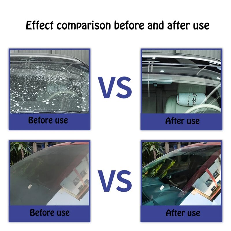 10 pezzi veicoli per auto parabrezza solido pezzo di sapone finestra lavaggio vetri pulizia compresse effervescenti