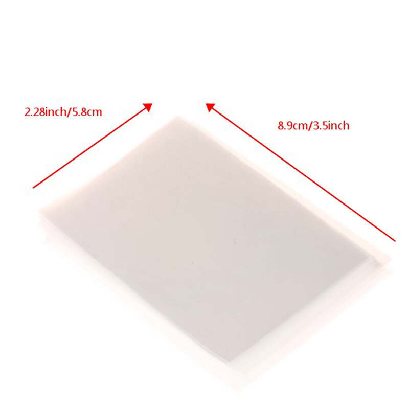 50ชิ้น58*89มิลลิเมตรแขนบลูเบอร์รี่ kpop photocard Protector Sleeve ยากการ์ดแขนเสื้อ photocard toplader