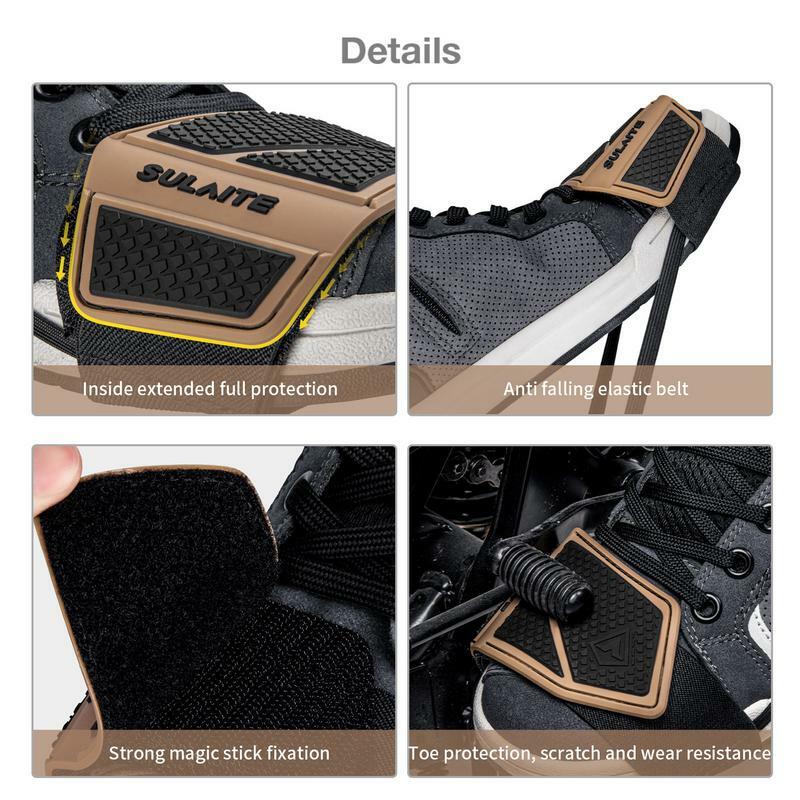Motorcycle Gear Shift Cover Shoe Protector AntiScratch Motorcycle Foot Cover Wear Resistant Motorbike Shift Pad Shoe Protection