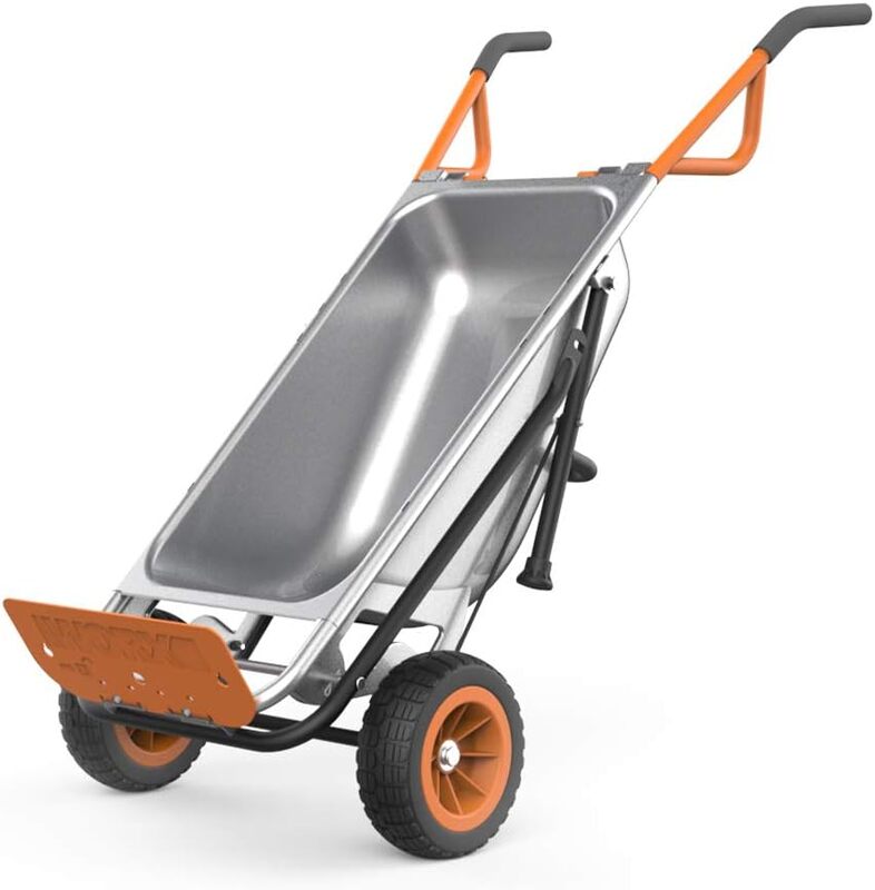 Worx WG050 8-w-1 Aerocart wózek ogrodowy/taczka ciężki/wózek
