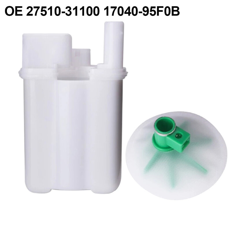 1x Fuel Pump Strainer Filter 27510-31100 17040-95F0B For Almera March 2006-2007 White Plastic Car Parts Replacements
