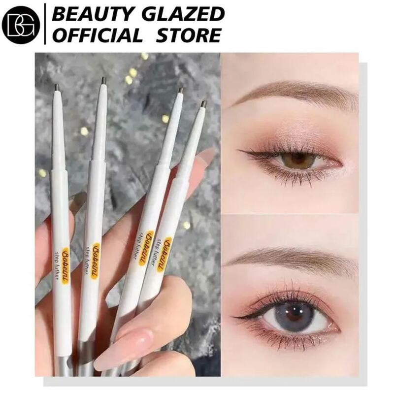 Waterproof And Sweat Resistant Double Headed Eyebrow Head Rotating Cosmetics Double And Parts Molded Anti Sweat Pencil Z1E1