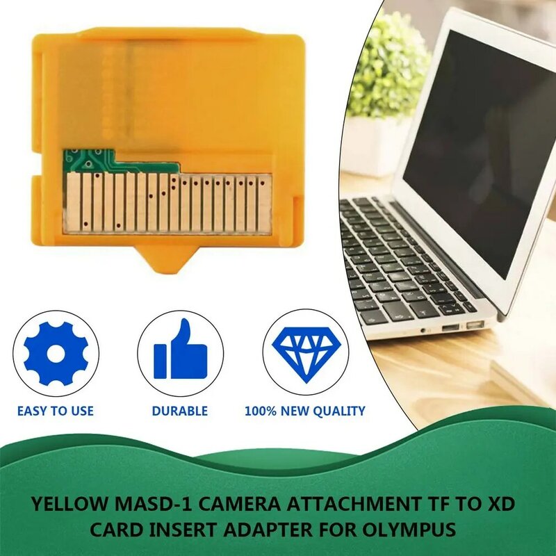 Adaptador de tarjeta Micro TF de 1GB para cámara de MASD-1, adaptador de inserción de tarjeta TF a XD para OLYMPUS, adaptador de tarjeta de cámara de tienda al por mayor
