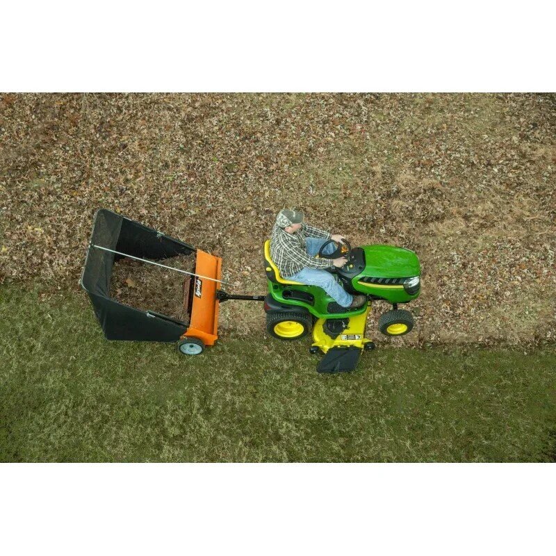 Lawn Sweeper, 44-Inch Orange