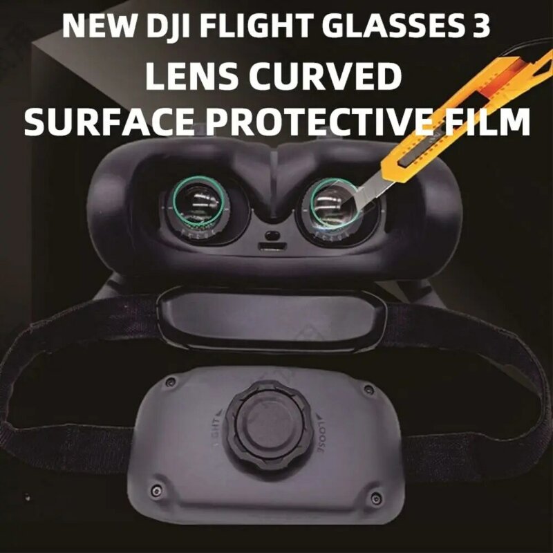 เหมาะสำหรับฟิล์มป้องกัน Avata2 DJI DJI DJI เซ็นเซอร์เลนส์ฟิล์มแว่นตาอุปกรณ์เสริมโดรนฟิล์มนาโน