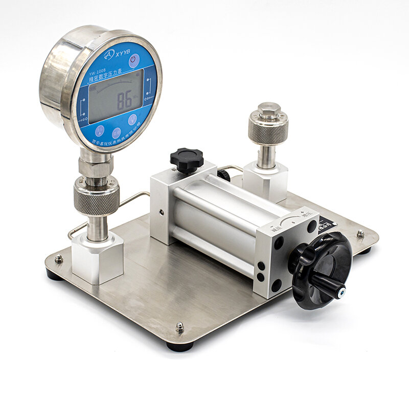 圧力計校正用の万能マイクロ圧力ハンドポンプ、マイクロプレッシャー抵抗器ポンプ
