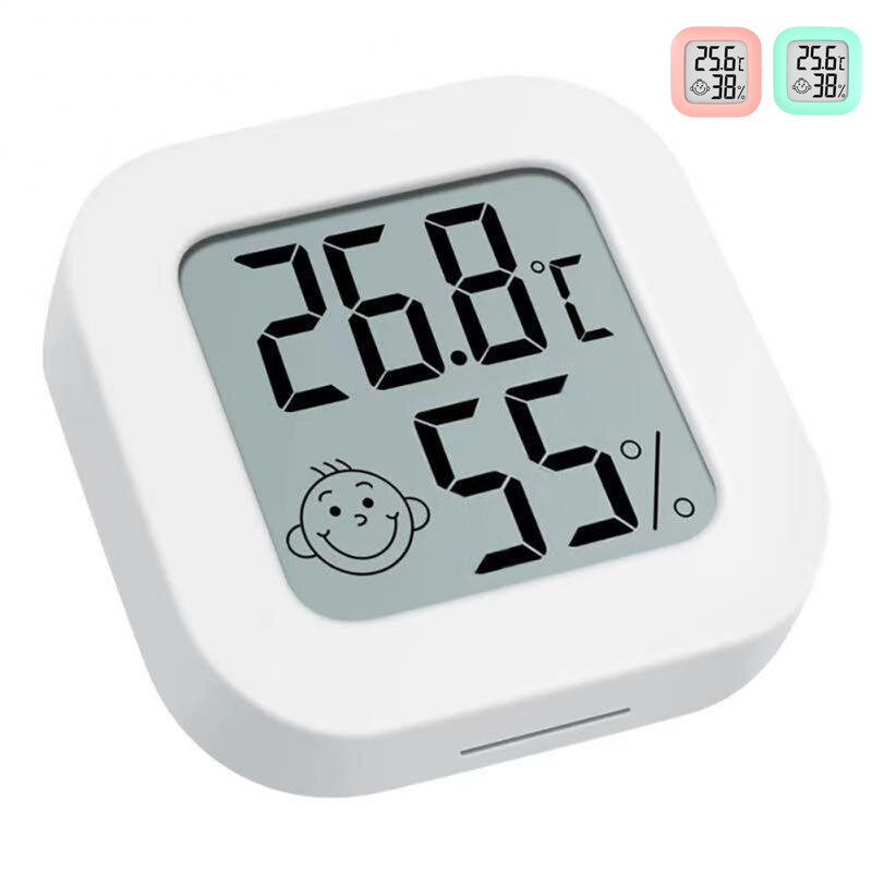 Termómetro Digital LCD, higrómetro, medidor electrónico de temperatura y humedad, Sensor, estación meteorológica para el hogar