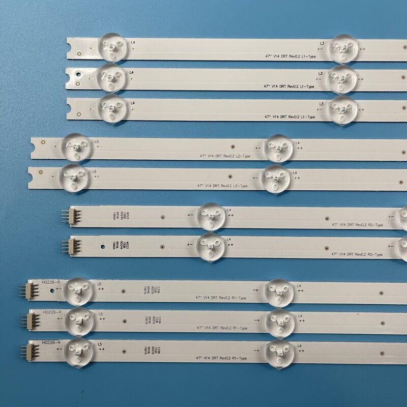 Bande de barre de rétroéclairage LED, pour les lèvres Phi/12/60 47PFT5209/60/88