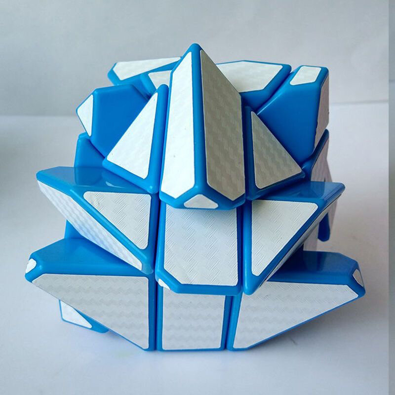 Cubo mágico de 3x3x3 para niños, puzle con espejo suave, juguete