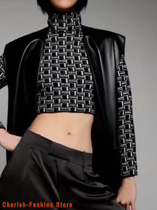 Кожаные Жилеты, женский модный популярный жилет из искусственной кожи, зимний брендовый мотоциклетный жилет, облегающая верхняя одежда, жилет, куртка, Длинный жилет