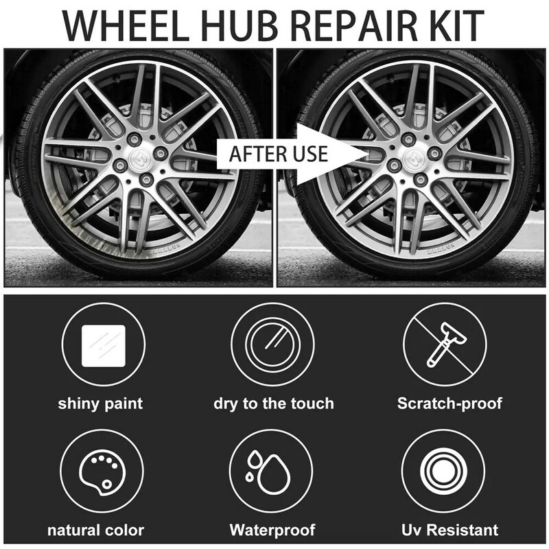 Universal liga de alumínio roda carro lavável roda do carro dent scratch reparação reparação reparação conjunto ferramenta manutenção do carro ferramenta