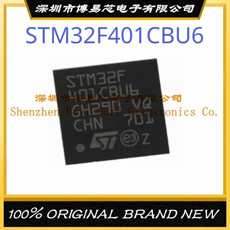 STM32F401CBU6 Paket QFN-48 Lengan Cortex-M4 84M Hz Memori Flash: 128K @ X8bit RAM: 64KB MCU (MCU/MPU/SOC)