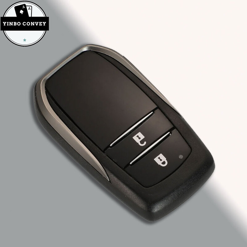 YINBO-Shell chave remoto inteligente modificado, versão atualizada, caso com lâmina, 2 botões, 3 botões, 4 botões, Lexus RX2700, RX350, GX400, ES350