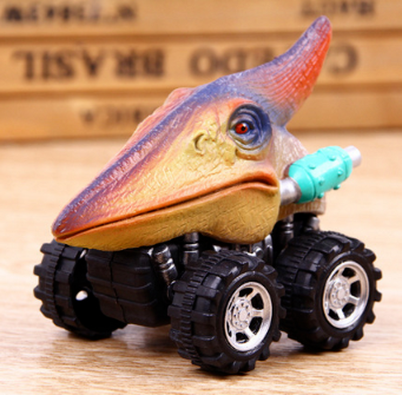 ไดโนเสาร์ดึงกลับของเล่น Dino รถของเล่นสำหรับเด็กยานพาหนะสำหรับ T-Rex ไดโนเสาร์เกมวันเกิดของขวัญเด็กวัยหัดเดิน