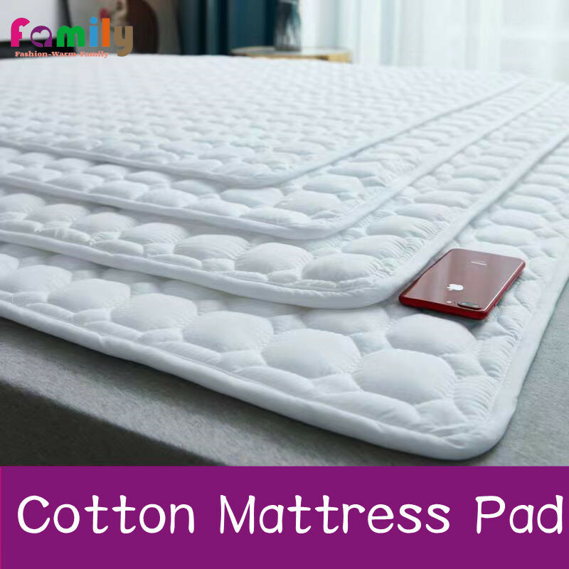 Cotton Hotel Single Double Non-Slip Mat Hotel Thin Mattress Protective Pad Student Dormitory Bed Cotton-Padded Mattress Cushion