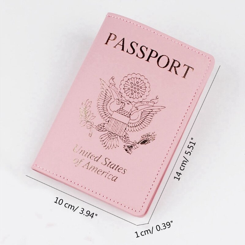 남녀공용 여행 여권 커버 케이스, 긁힘 방지 문서 정리함 여권 거치대, 신용 카드 티켓 보관 보호대