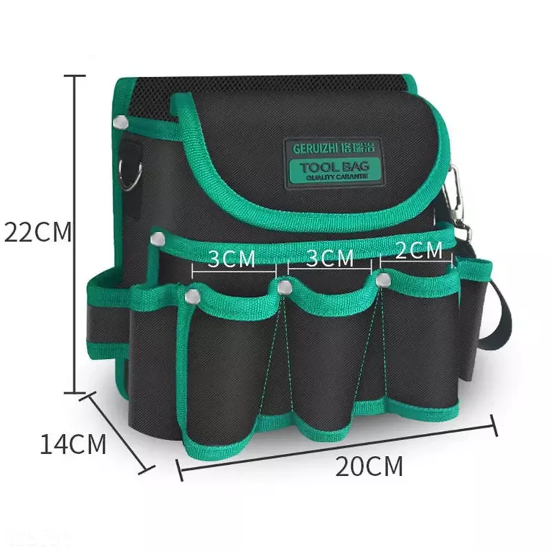 1680D Thickened High-quality Oxford Cloth Tool Organizer Bag Tool Satchel/backpack for Carpenter Electrician Tools Screwdriver