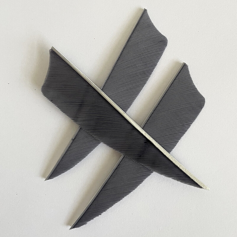 Natural Turquia penas para arco e flecha, tradicional carbono Fletches seta, DIY Acessórios, 3 polegadas, 50pcs