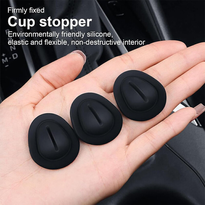 Universal Car Rubber Cup Limiter, Inserir Cup Holder, Drink Holder, Water Bottle Limiter Durable Fitment
