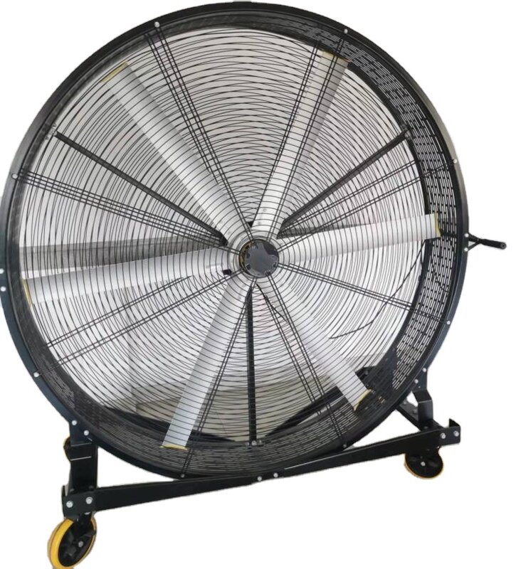 Large size industrial floor standing fan big cooling fan with brushless DC motor