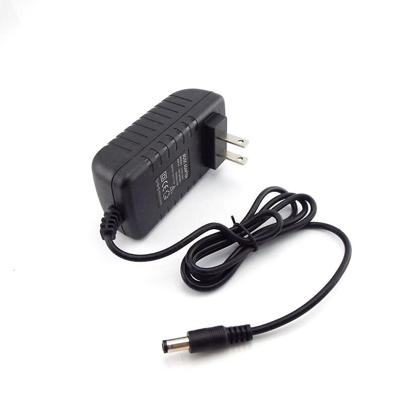 Adaptor Charger untuk CCTV, lampu Strip LED kamera CCTV, adaptor Charger 5.5mm * 2.5mm 12V 3A AC ke DC 100V-240V