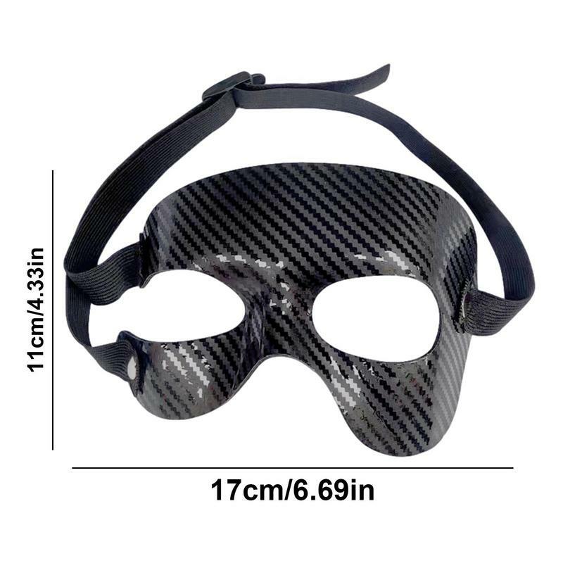 Masker basket dengan bantalan pelindung hidung, masker sepak bola, pelindung hidung untuk sepak bola, basket, olahraga atletik
