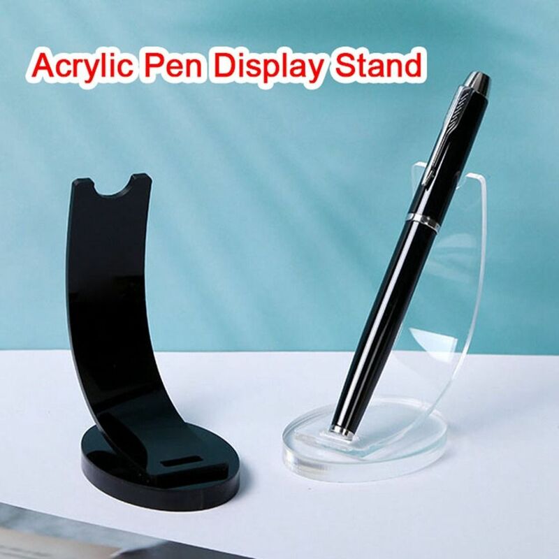 Transparent Pen Display Stand Multifunctional Advanced Pencil Display Holder Acrylic Creative Makeup Brush Holder