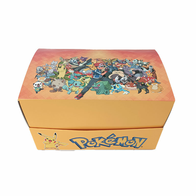 Boîte ennemi de figurines d'anime Pokemon, figurine Pikachu avec jouet de carte, poupées en PVC d'Halloween, pendentif pour enfants, cadeaux de Noël