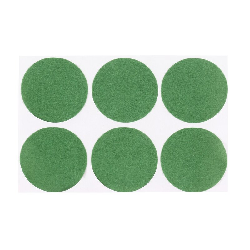 Taplak meja hijau kain tebal pengganti perbaikan stiker sempurna untuk pemain kasual aksesoris biliar