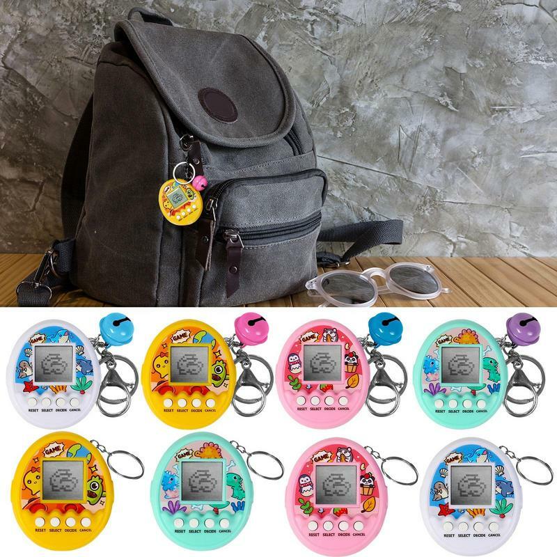 Virtual Pets Keychain Virtual Digital Game Keychain Nostalgic Virtual Digital Pet Retro Handheld Game Console Toys For Kids