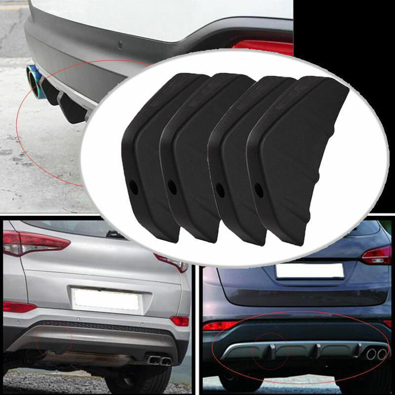 Spomicrophone arrière universel pour voiture, image d'automobile, décoration de pare-chocs, installation d'un déflecteur de flux