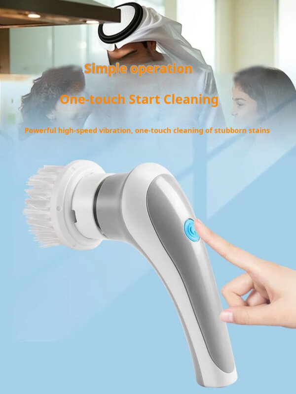 Home Cleaning Brush Set Portable Multifunctional Dishwashing Brush Cleaner Kitchen Cleaning Brush