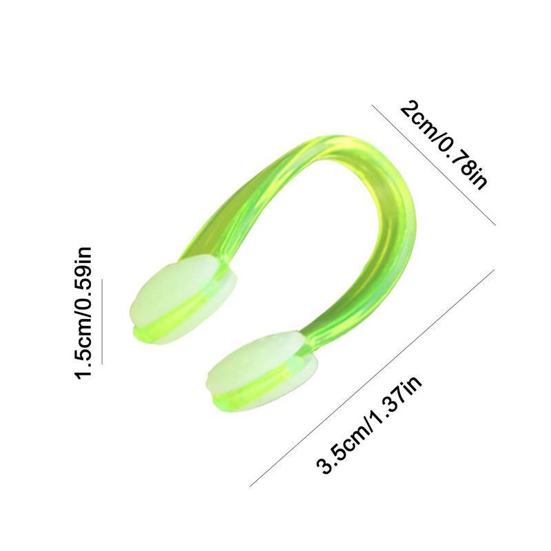 1 Pcs Waterproof Silica Gel Nose Protection Clips Swimming Nose Clips Silicone Swimming Nose Clip Plugs For Adults Kids Swimming
