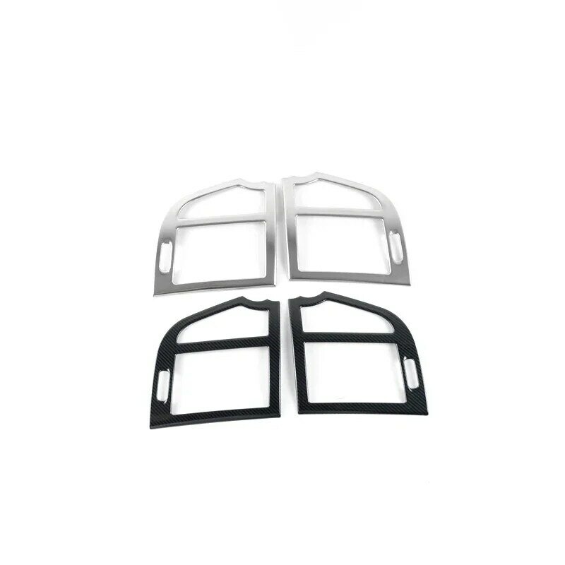 Auto Airconditioning Outlet Frame Decoratie Sticker Trim Voor Mercedes Benz S Klasse W221 S300 350 2008-13 Luidspreker cover Decals