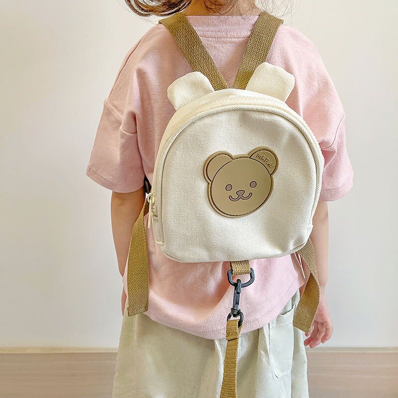Mały miś dla dzieci przedszkole mała tornister urocza na przekąski plecak dziecięcy plecak torby dla dzieci