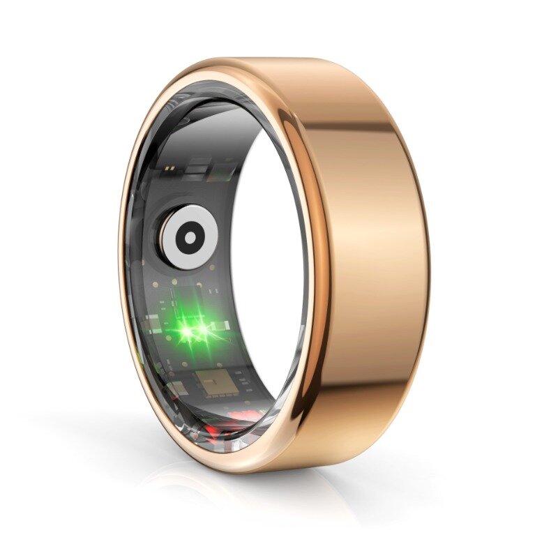 Smart ring 2024 smart ring r02 gesundheits überwachung ip68 wasserdichter multi-sport modi bluetooth schlaf tracker fingerring herren ring