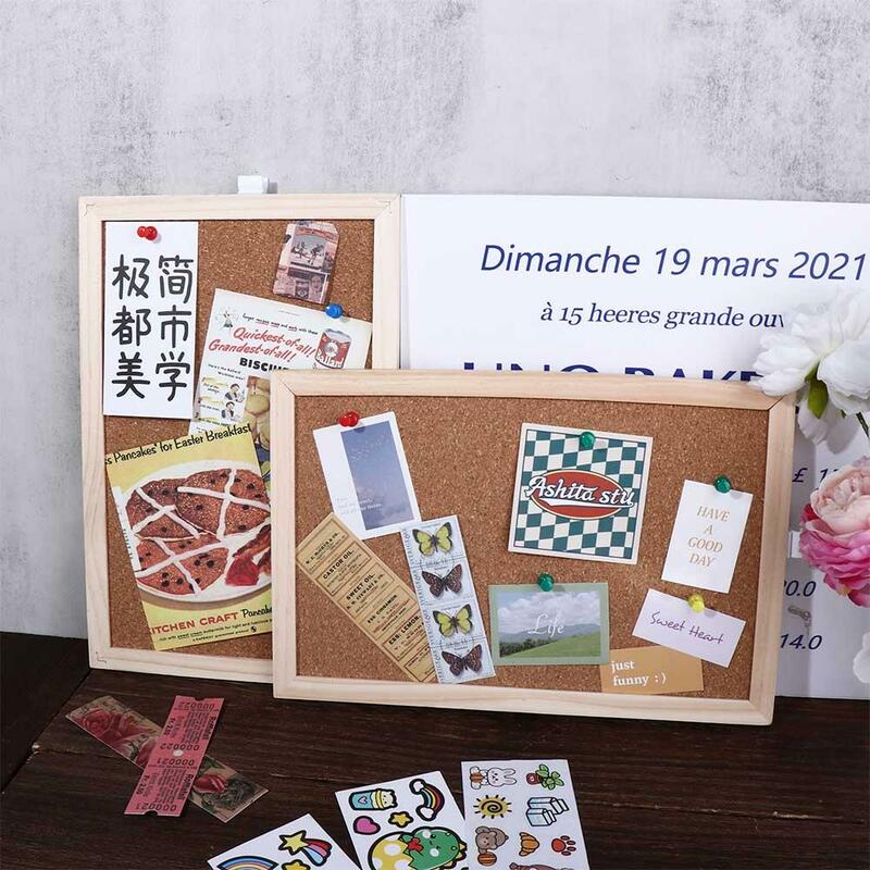Home Notice Note Board Office Supplies Teaching Photo Background Board Jewelry Display Stand Message Board Kit Memo Board Frame