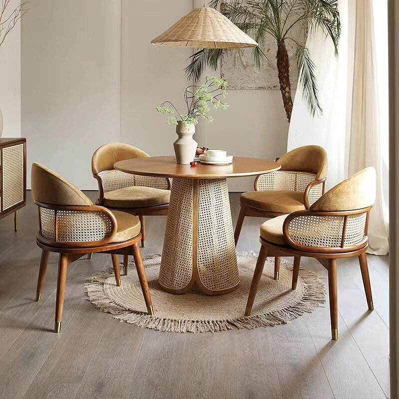 Naturalne wysokiej jakości prawdziwe Rattan wielofunkcyjny rękodzieło dekoracje tkane meble krzesło lampa stołowa materiał do naprawy Hot
