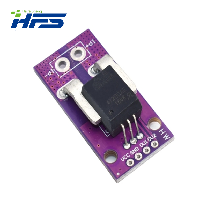 Módulo de corriente del Sensor de corriente Hall de ACS758LCB-050B-PFF-T ACS758LCB oficial, nuevo Kit de bricolaje, módulo de placa PCB electrónica