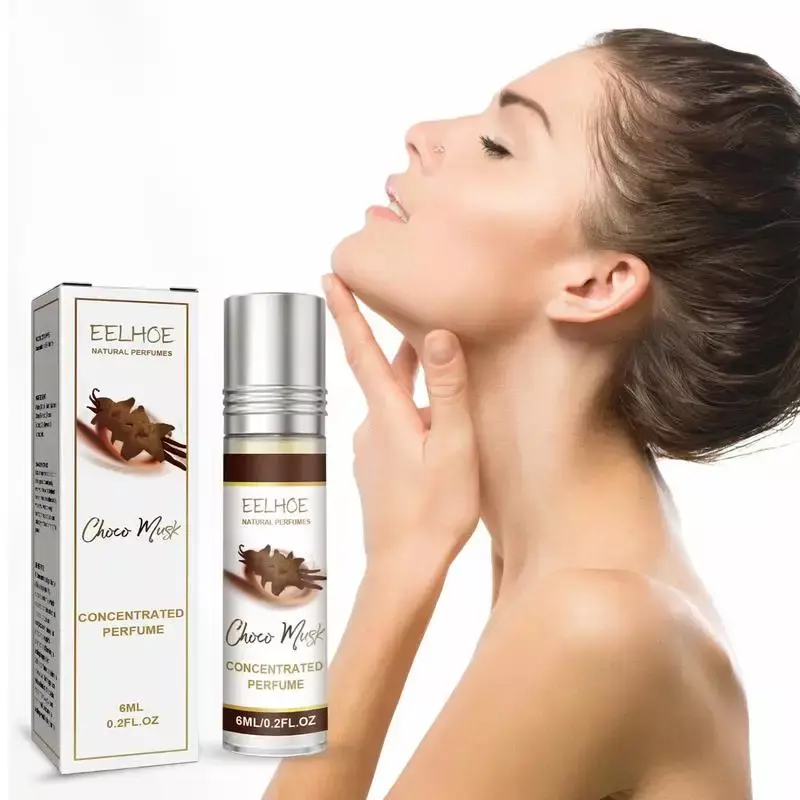 Choco Musk parfum konsentrat minyak tahan lama wangi ringan aroma elegan menarik aroma untuk hadiah pecinta 6ml
