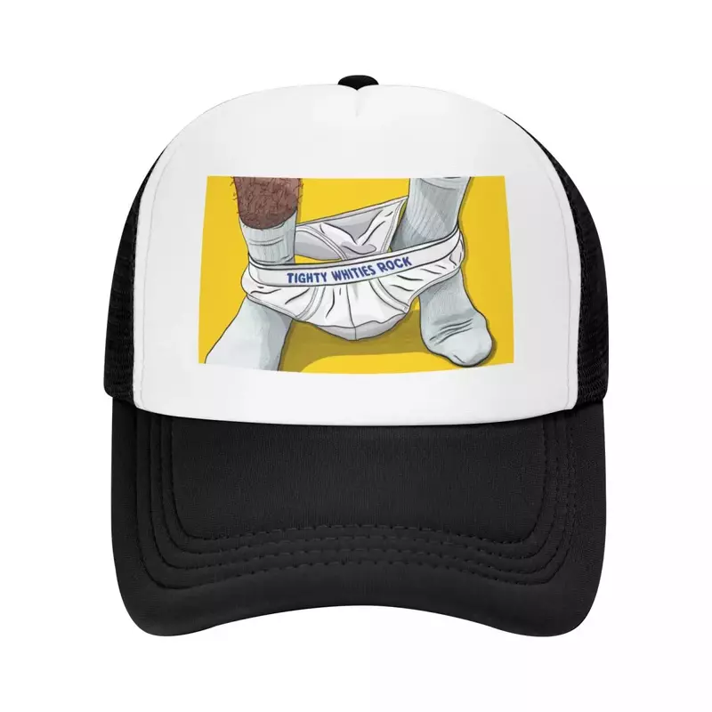Tighty Whities Rock gorra de béisbol, sombrero derby de cumpleaños, marca de lujo, hombres y mujeres
