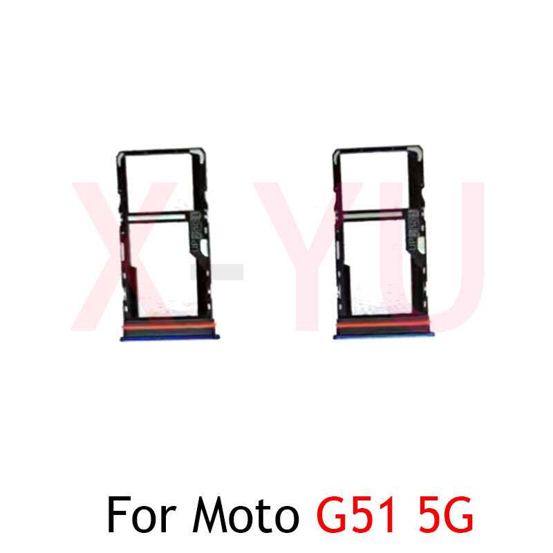 For Motorola Moto G31 G41 G51 G71 5G SIM Card Tray Holder Slot Adapter Replacement Repair Parts