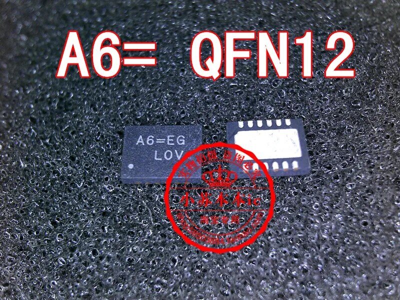 A6 qfn-12 a6 = a6, conjunto de 5 partes