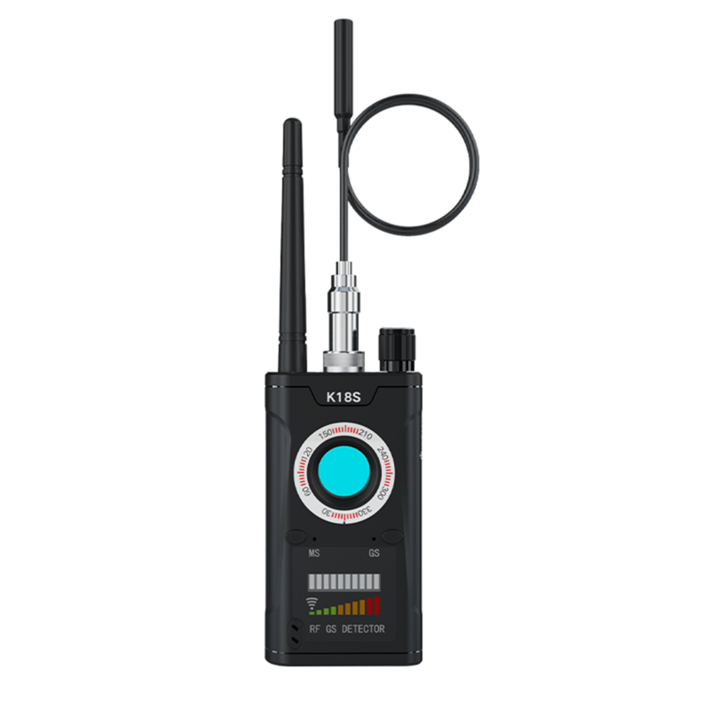 Detector de Câmera Reversa Multifuncional, K18S, Áudio GSM, Erro Finder, Sinal GPS, RF Tracker, Detectar Scanner, Atualização