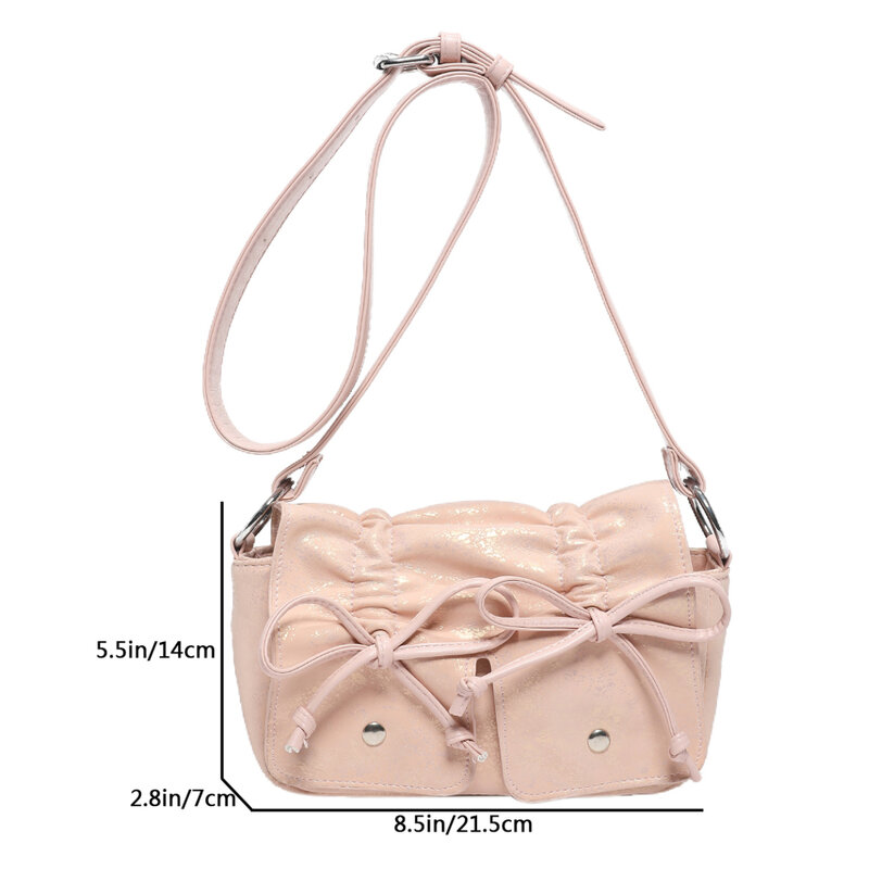 Wysokiej jakości torby na ramię ze skóry Pu dla kobiet luksusowe 2024 Y2k koreańska moda pod pachami torba na ramię damskie torebki pod pachami