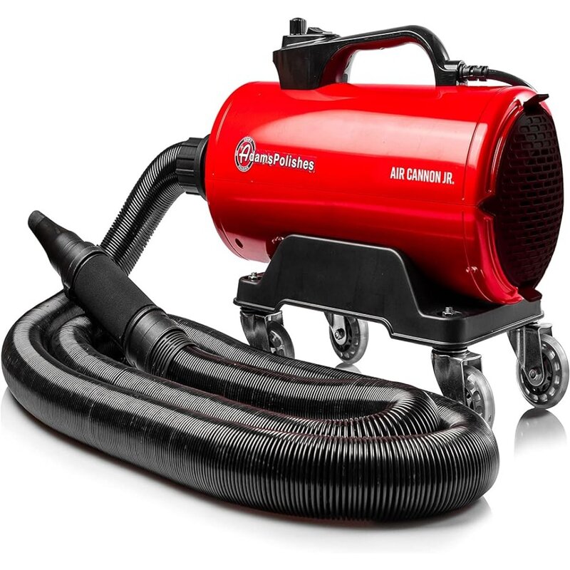 Adam's Polishes Air Cannon Jr. - High Powered Filtered Car Wash Blower | Dry Before Car Cleaning