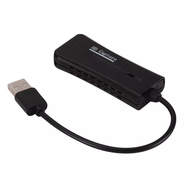 Kartu penangkap Video HDMI USB 2.0 ringan, kartu perekam Video Live HDMI portabel, kartu Game Capture untuk Laptop PS4 Live Streaming