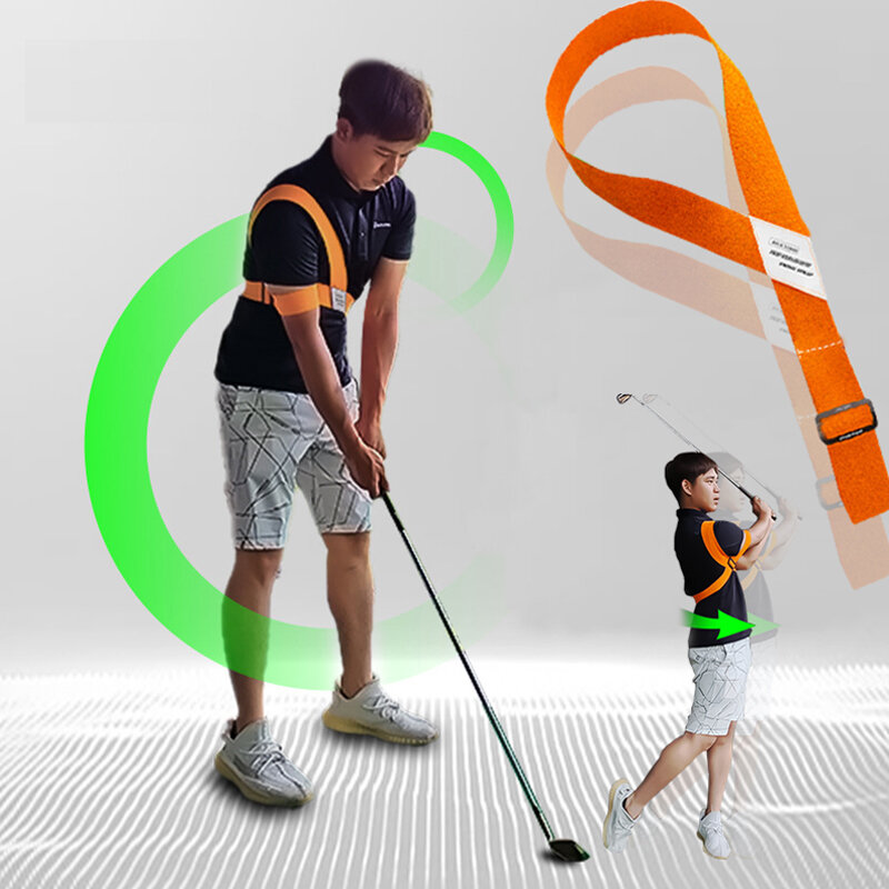 Golf Swing Training Aid Golf Swing Trainer Golf Swing Strap per uomo donna adolescenti Golf postura correzione pratica forniture